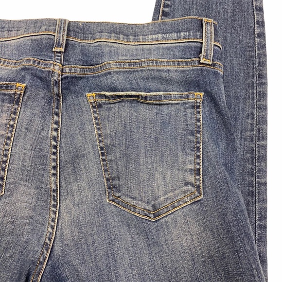 CURRENT/ELLIOTT High Waisted Stiletto Raw Hem Jean - Picture 6 of 11